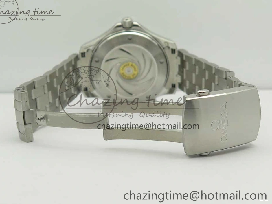 0510 Seamaster 300M Chronometer SS “007” Limited Edition OMF 1:1 Best Edition on SS Bracelet A2824 (Black Balance Wheel) V Seasonal 7952